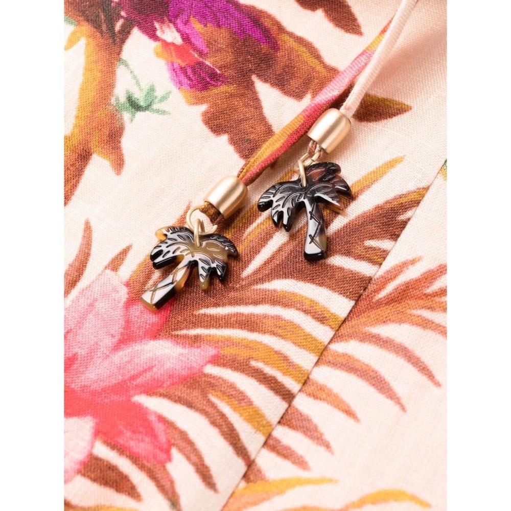 Zimmermann Tropicana Cutout Floral Midi Dress - Picture 11 of 14